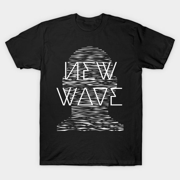 New Wave Post Punk T-Shirt by lkn